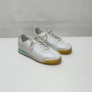 Puma Roma Leather Low-Top Sneakers 364544 Women's Size 7C All Day Performance